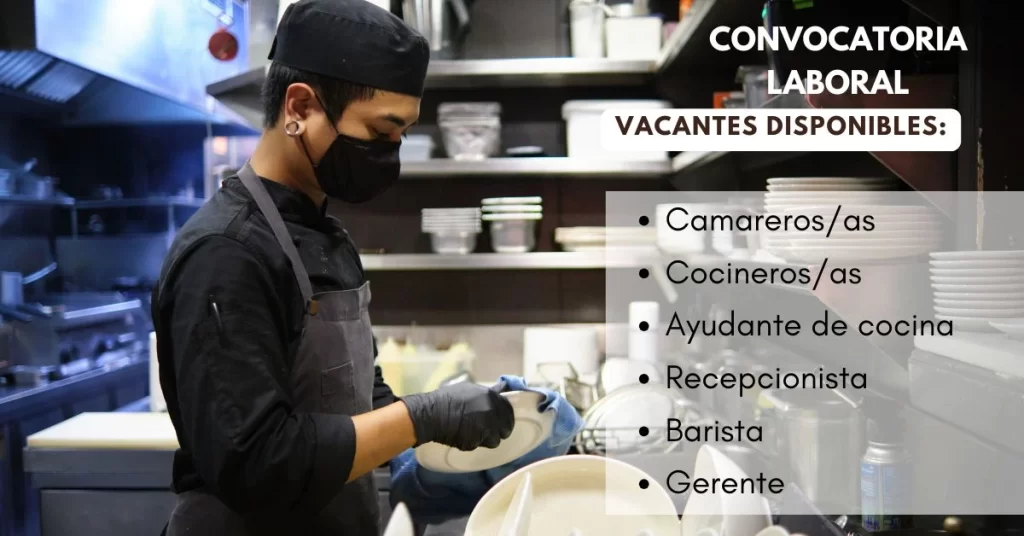 🍽️ Convocatoria Laboral Restaurantes 🌟