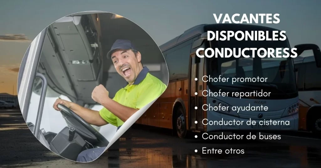 🚛 Convocatoria Laboral Conductores 🛣️